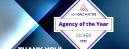 DOJO Wins Agency of the Year Gold In 2021 and Silver in 2022